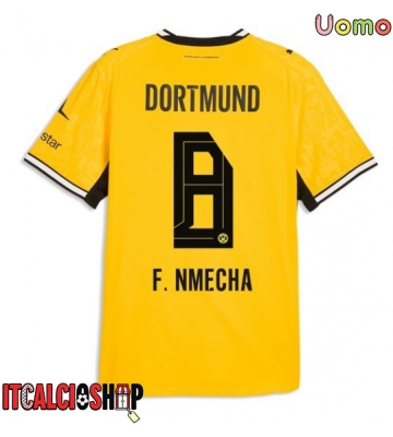 Borussia Dortmund Felix Nmecha #8 Prima Maglia 2026-27 Manica Corta Borussia Dortmund Felix Nmecha #8 Prima Maglia 2026-27 Manica Corta